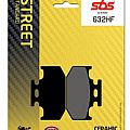 Motorcycle Brake pads SBS 632HF FA152 STD FR/RR SBS