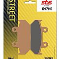 Motorcycle Brake pads SBS 647HS FA124/2 FR