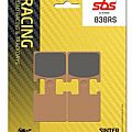 Motorcycle Brake pads SBS 838RS FA417 FR RACING KAWASAKI ZX-6R'07-09, Z1000'07-09,ZZR1400'06