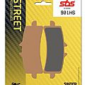 Motorcycle Brake pads SBS 901HS  ΕΜΠΡ. BMW/S1000RR HP4'13,1200HP2 SPORT'08-10,HON/CBR1000RR'14 SBS