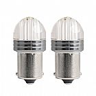 ΛΑΜΠΑΚΙΑ LED AMIO P21W 12V 6.000K 500LM 9SMD X 2835 ΜΟΝΟΠΟΛΙΚΑ  - 2ΤΕΜ.