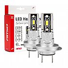ΛΑΜΠΕΣ LED ΣΕΤ AMIO H7 H-SERIES 9>18V 42W 6500K 3600LM +200% CSP LED  AMIO - 2 TEM.