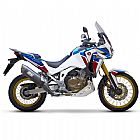 SC PROJECTS BLACK MAT SLIP ON EXHAUST HONDA AFRICA TWIN 1100