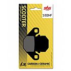 MOTORCYCLE BRAKE PADS SBS 102HF SFA83/2 SCOOTER 50-124CCM