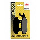 MOTORCYCLE BRAKE PADS SBS 119HF SFA197 SCOOTER 50-125CCM