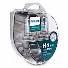 ΣΕΤ ΛΑΜΠΕΣ ΑΛΟΓΟΝΟΥ PHILIPS X-TREME VISION PRO150 H4 3700K 12V 55W 2ΤΜΧ