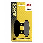 MOTORCYCLE BRAKE PADS SBS 178HF FA306 SCOOTER 50-124CCM