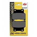 MOTORCYCLE FRONT  BRAKE PADS SBS 214HF FA432 XCITING400I '12