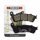 ΕΜΠΡΟΣ ΤΑΚΑΚΙΑ FERODO ECO FRICTION ΓΙΑ HONDA SH 300 IE 07 FDB2196EF