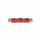 AFAM A520MX4-B120L SUPER ΕΝΙΣΧΥΜΕΝΗ ΑΛΥΣΙΔΑ 520 ΓΙΑ OFF-ROAD ΚΟΚΚΙΝΗ 120L 