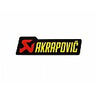 AKRAPOVIC SPECIAL STICKER HORIZONTAL 150 AL 150X44MM