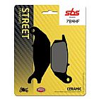 MOTORCYCLE BRAKE PADS SBS 784HF FA343 STD FR/RR SUPRA-X125I HELMIN (RR)