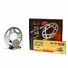 SET SPROCKETS CHAIN DID GOLD (NZG) HONDA INNOVA 125