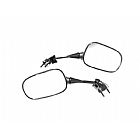 EMGO 20-43012 MATTE BLACK LEFT SIDE REPLACEMENT MIRROR 56001-0005  FOR KAWASAKI ZX10 2004-2007 ZX636 