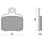 SET PADS NEWFREN FD256SCS PIAGGIO X9 200 EVO