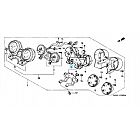 HONDA CB1300 STAY ASSY METER 