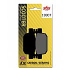 MOTORCYCLE BRAKE PADS SBS 193CT FA415 MAXI SCOOTER 125-249CCM