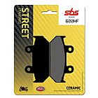 FRONT MOTORCYCLE BRAKE PADS SBS 600HF FA124 STD FR/RR