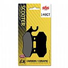 MOTORCYCLE BRAKE PADS SBS 140CT FA264 MAXI SCOOTER 125-249CCM