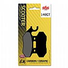 MOTORCYCLE BRAKE PADS SBS 140CT FA264 MAXI SCOOTER 125-249CCM