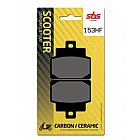 MOTORCYCLE BRAKE PADS SBS 153HF FA301 SCOOTER 50-125CCM