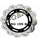 ΔΙΣΚΟΠΛΑΚΑ ΠΙΣΩ X-GEAR CAGIVA WMX 125 87-92 / HUSABERG FE 400 98-99