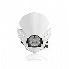 ACERBIS FULMINE LED ΜΑΣΚΑ ΦΑΝΑΡΙ ΑΣΠΡΟ 