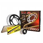 D.I.D X-RING CHAIN & JT SPROCKET KIT TRIUMPH TIGER 955 `01-`04 -