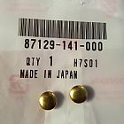 HONDA C50 C70 C90 PAIR EMBLEM RIVETS