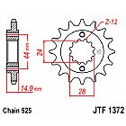 ΓΡΑΝΑΖΙ ΕΜΠΡΟΣΘΙΟ JT JTF1372.17 ΔΟΝΤΙΑ HONDA VLX/VT750