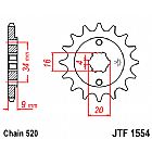 FRONT SPROCKET JT JTF1554.13 TEETH YAMAHA YFS200 BLASTER / TT-R230 (05-12)