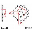 FRONT SPROCKET JT JTF252.12 TEETH HONDA C50 GLX 