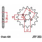 FRONT SPROCKET JT JTF253.14 TEETH HONDA  INNOVA(02-04)