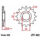 FRONT SPROCKET JT JTF402 15 TEETH APRILIA TUAREG 650 PEGASO BMW F650-GS-ST