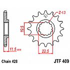 FRONT SPROCKET JT JTF409 16 TEETH SUZUKI DR125 SP125