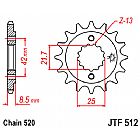 ΓΡΑΝΑΖΙ JT ΕΜΠΡΟΣ JTF512 14-15-16-17 ΔΟΝΤΙΑ (YAMAHA YZF600R KAWASAKI KL250(KLR 250)KLE400-500 SUZUKI GSX-R600-750-1000)