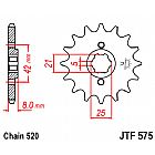 FRONT SPROCKET JT JTF575 14-15 TEETH YAMAHA TT250-350-600 XT600