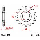 FRONT SPROCKET JT JTF585 17 TEETH YAMAHA XJR1200