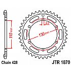 REAR SPROCKET JT JTR1870 44 TEETH