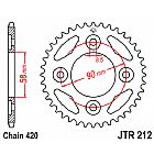 REAR SPROCKET JT JTR212.35 FOR INNOVA