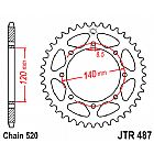 REAR SPROCKET JT JTR487 38-43-44 TEETH