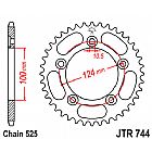 REAR SPROCKET JT JTR744 36-39 TEETH