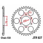 REAR SPROCKET JTR827 42 TEETH