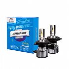 ΣΕΤ ΛΑΜΠΕΣ LED MTECH H4 12>24V 6.500K 5.000LM 50W CSP1860 LED +300% 2 ΤΕΜ.
