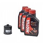 K&N OIL CHANGE KIT MOTUL 7100 5W-40 ΚΝ160 3L