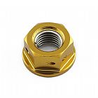 PRO-BOLT ΠΑΞΙΜΑΔΙ ΔΙΑΤΡΗΤΟ ΓΙΑ ΓΡΑΝΑΖΙΑ M10X(1.25MM) ΧΡΥΣΟ