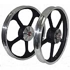 SET WHEELS X1-R BLACK MATT FOR HONDA GRAND