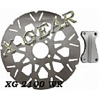 FRONT DISK BRAKE BIG CRYPTON 105CC 115CC WITH BASE