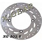 ΔΙΣΚΟΠΛΑΚΑ ΕΜΠΡΟΣ X-GEAR SUZUKI DR 250 S 90-94 / DR 350 S 90-95