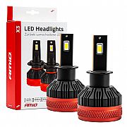 Λάμπες LED Σετ AMIO H3 10-16V 90W 6.500K 9900lm CAN BUS Με Ανεμιστηράκι X3 SERIES 2ΤΕΜ.